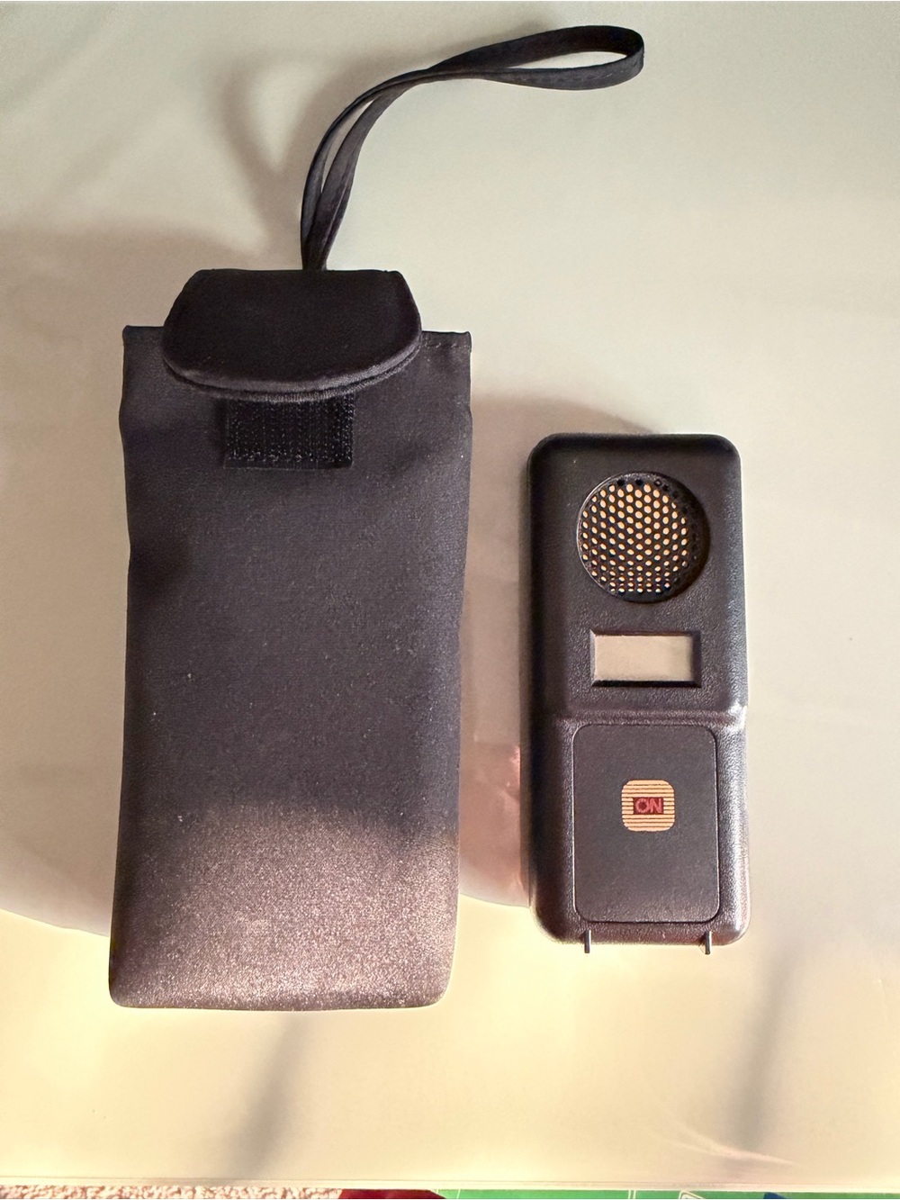 Black Portable Vintage Handheld Ultrasonic Distance Estimator